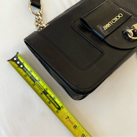 Authenthic Jimmy Choo Padlock Leather Handbag - Picture 16 of 16